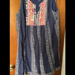 Philosophy 2X Linen Dress